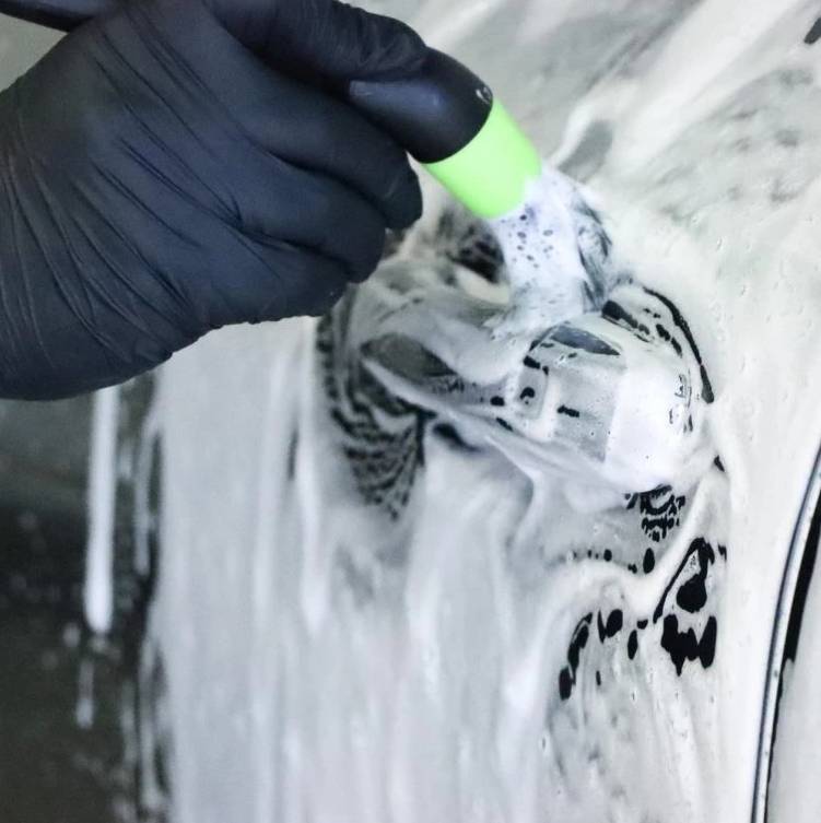 Sada detailingových štětců na exteriér 